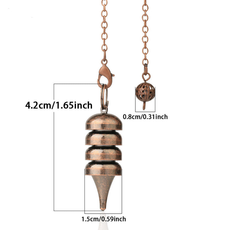 Pendulum Geometric Tarot Metal Unisex jewellery
