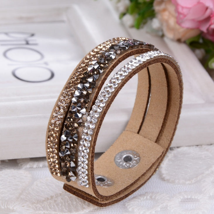 Europe and America jewellery bracelet jewellery flannel jewellery unisex leather chain