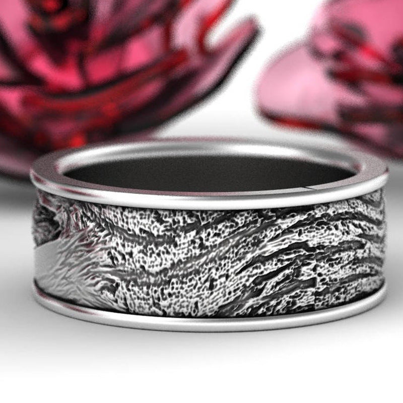 New Electroplated Owl Ring European And American Popular Unisex Hand jewellery
