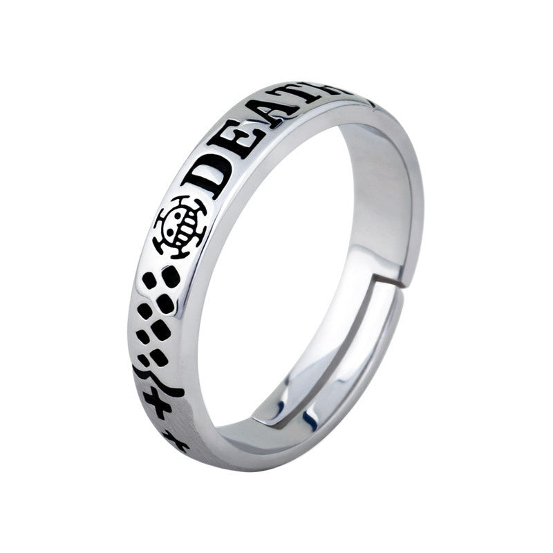 jewellery Silver Solid Color Unisex Plating Ring