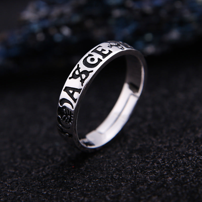 jewellery Silver Solid Color Unisex Plating Ring