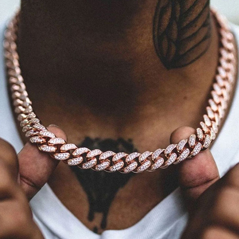 Chain Cuban Hip Hop Necklace Unisex Wild Wind jewellery